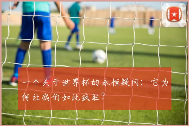 一个关于世界杯的永恒疑问:它为何让我们如此疯狂?