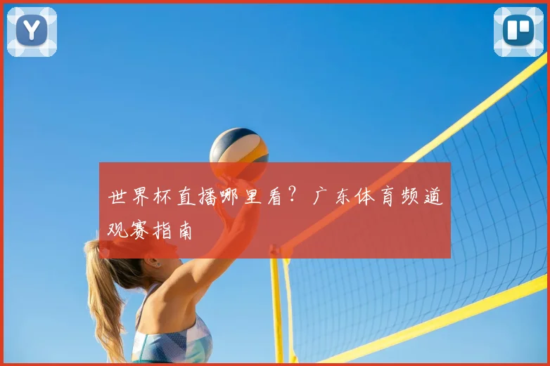 世界杯直播哪里看？广东体育频道观赛指南